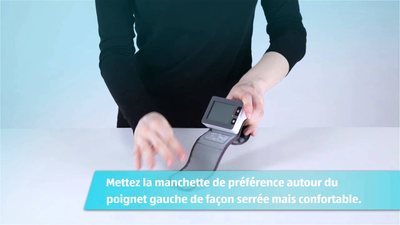 Tensiomètre au poignet