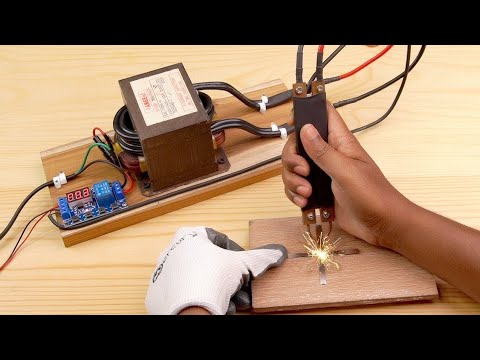 Build a Spot Welding Machine at Home using Oldmicrowave Oven | DIYTutorial HowtoBuild a Spot Welder