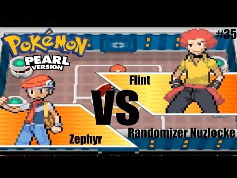 Pokémon Pearl Randomizer Nuzlocke LP | Ep 35 | VS 3rd Elite 4 Member Flint!