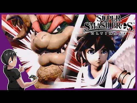 Super Smash Bros ultimate Pit and Bowser For Glory but not Really