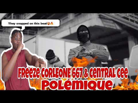 AFRICAN REACTION TO FRENCH DRILL🇫🇷🔥| FREEZE CORLEONE 667 feat CENTRAL CEE - POLÉMIQUE