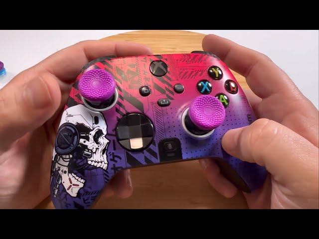 Vídeo relacionado con KontrolFreek FPS Freek Galaxy Black para Xbox One y Xbox Series X Controller | 2 palancas Pulgares de Rendimiento | 1 de Talle Alto, 1 Tiro Medio | Negro (edición Limitada)