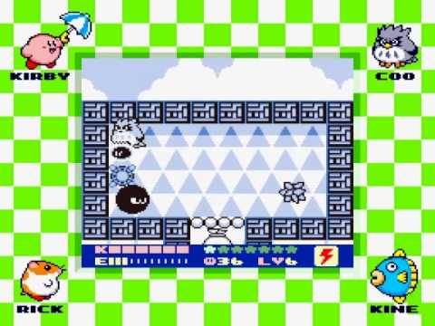 Kirby's Dream Land 2 - Part 8 : Cloudy Park 4-B