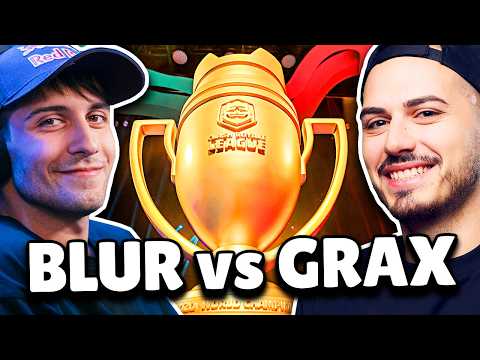 BLUR contro GRAX 🏆 SCALATA PARALLELA nelle COPPE di CLASH ROYALE!