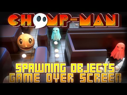 Spawn objects &  GAME OVER SCREEN with Bolt - Make games without coding -  Chop-Man #11