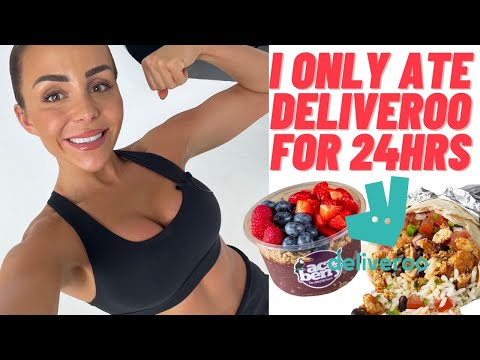 I ONLY ATE DELIVEROO FOR 24HRS