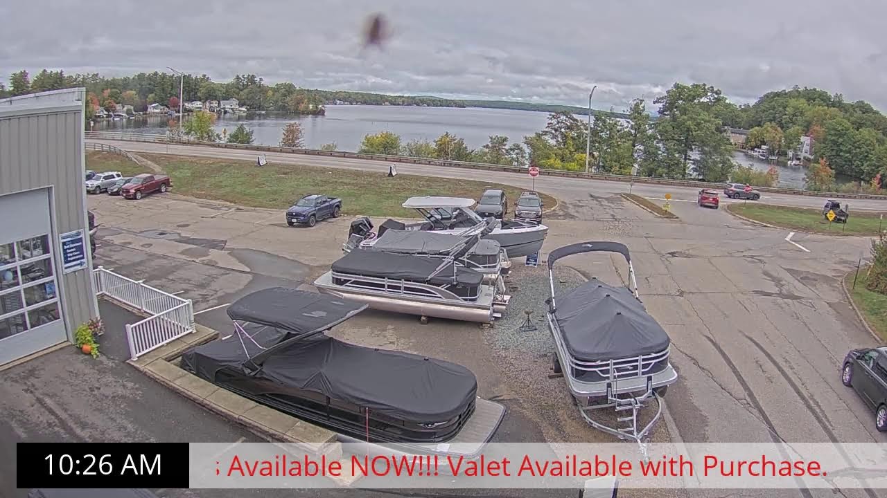 Live webcam view of Lote de Ventas Winnisquam Marine