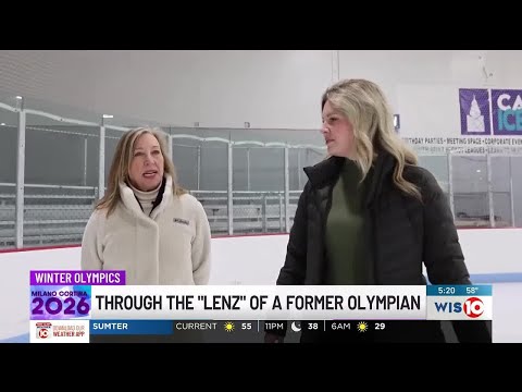 WIS talks 1 on 1 with former Olympic figure skater Sandy Lenz-Jackson