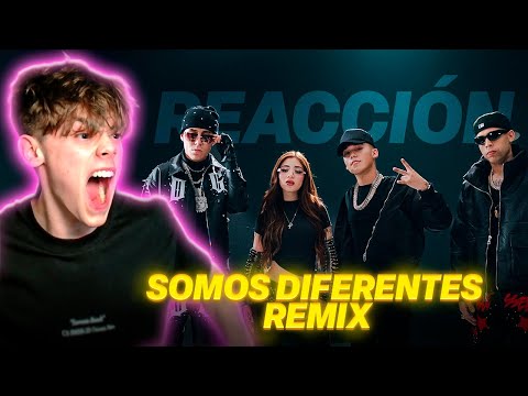 REACCIÓN A "Somos Diferentes Remix" - Nickoog CLK x Jere Klein x KATTEYES x JuanKa (Video Oficial)