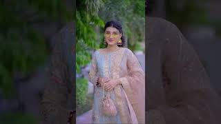 Mint Green Chiffon Gharara - Video 2
