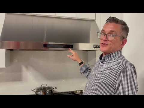 How To Program the Clock on Kucht Under Cabinet Range Hood