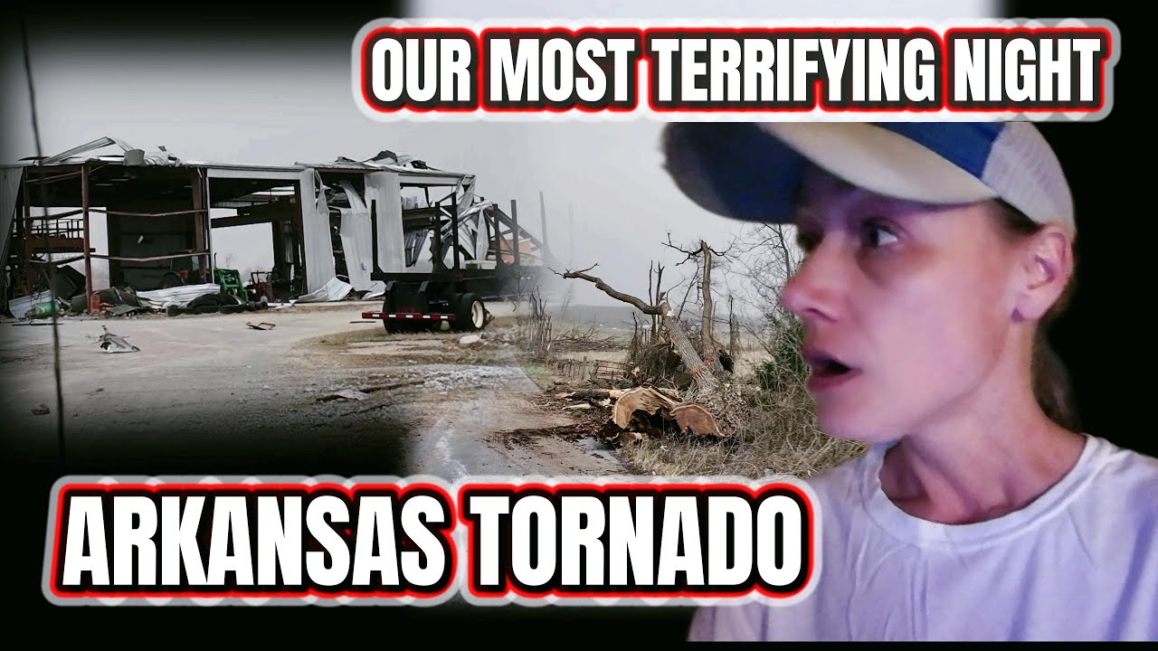 OUR MOST TERRIFYING NIGHT MELBOURNE ARKANSAS TORNADO! Building DIY House Off the Grid |Homesteading