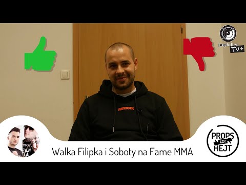 ŚLIWA - PROPS CZY HEJT? 👍👎  / Filipek vs Sobota na Fame MMA, Moder w Brighton, #hot16challenge2
