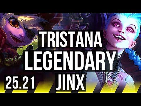 TRISTANA & Anivia vs JINX & Blitzcrank (ADC) | Legendary, 19/3/5 | EUW Master | 25.21
