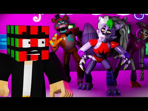 NON FIDARTI DEGLI ANIMATRONICI di FNAF SECURITY BREACH su MINECRAFT!!