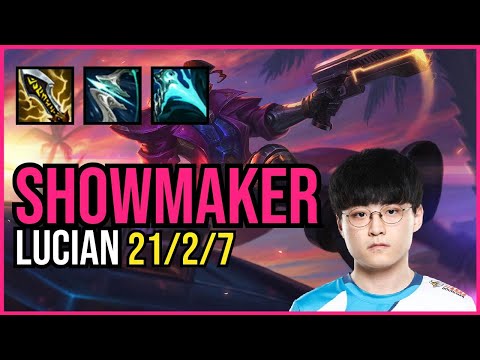 SHOWMAKER - LUCIAN vs KALISTA Mid - KR Master - Patch 11.5 QUADRAKILL