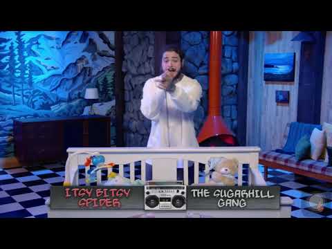 Post Malone rapping Itsy Bitsy Spider to the tune of The Sugarhill Gang