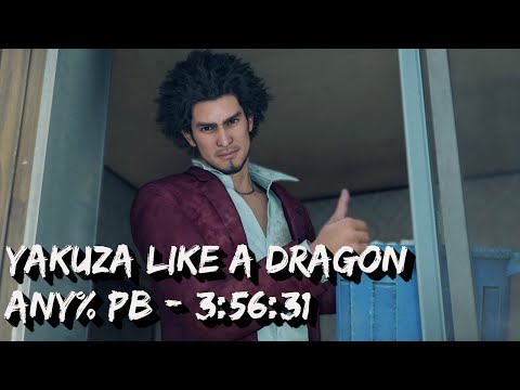 Any% Yakuza Like a Dragon Speedrun PB - 3:56:31