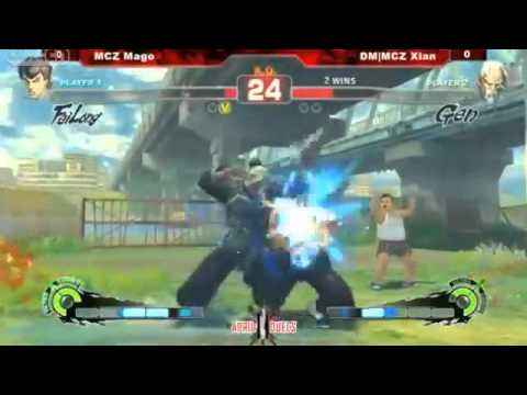 SSFIV:AE v2012 - Mago (Fei) vs. Xian (Gen) - April Duels II Winners Semi