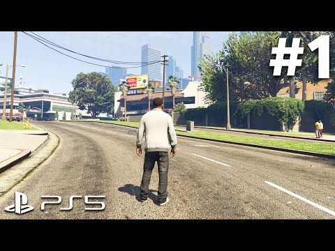 GTA 5 PS5 Gameplay Walkthrough Part 1 - NEW NEXT GEN VERSION