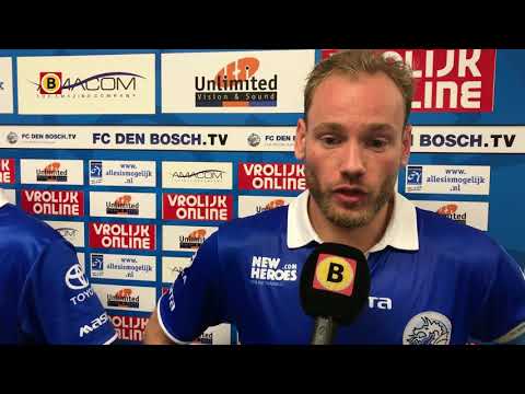 Niek Vossebelt na FC Den Bosch - FC Volendam: 'Als we volle bak gaan kunnen we het iedereen lasti...