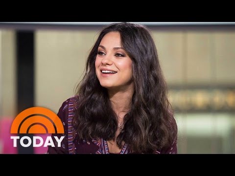 , title : 'Mila Kunis On Naby No. 2 With Ashton Kutcher, ‘Bad Moms’ Role | TODAY'