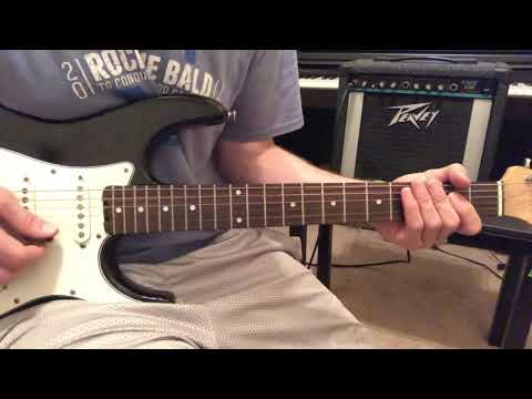 Ex 81 - Pentatonic Lead Guitar - Slow Tempo