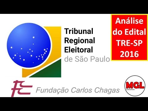 Analise Edital Publicado TRE SP 2016