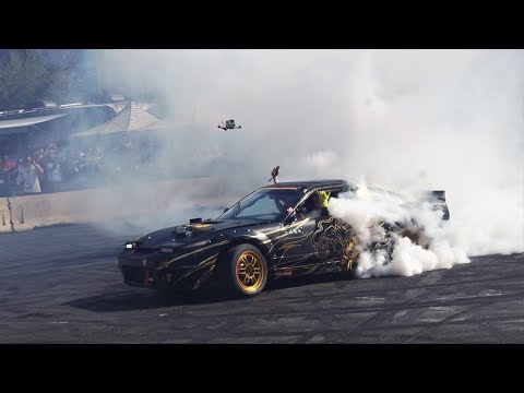 INSANE burnout contest - SEMA 2019