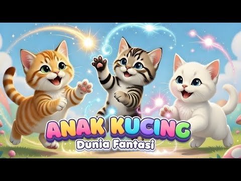 LAGU ANAK 🇮🇩 ANAK KUCING MEONG MEONG - KITTEN SONG - LAGU ANAK BALITA VIRAL