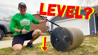 WILL A BRINLY LAWN ROLLER LEVEL YOUR BUMPY LAWN? (And Compac