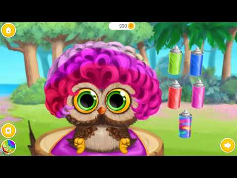 Baby Animal Hair Salon 3 - Jungle Animals Style Makeover Games For Girls - Fun Baby Animals Care