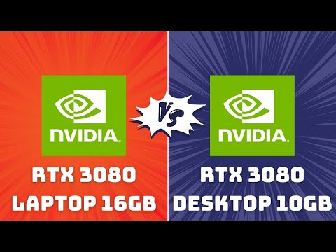 RTX 3080 Laptop vs RTX 3080 Desktop – Gaming & Productivity | How Big Is the Gap? (1080p, 2K & 4K)