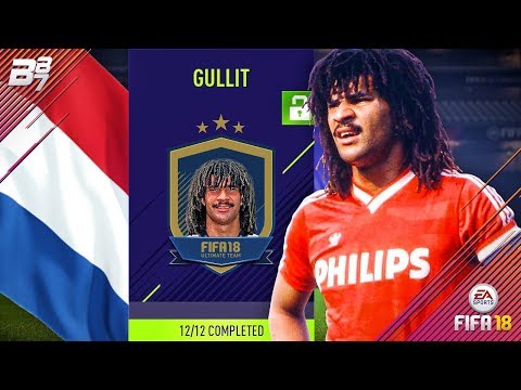 UNLOCKING PRIME 93 RUUD GULLIT! ICON SQUAD BUILDING CHALLENGES! | FIFA 18