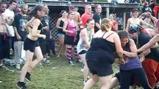 (original video taking by me)girl mosh pit at the gathering 09