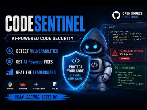 CodeSentinel Developer Platform thumbnail