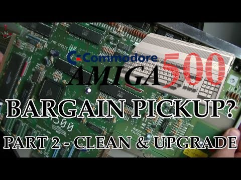 Amiga 500 Bargain Pickup | Part 2 - Clean, Restore & Upgrade