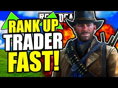 This is like CHEATING.. How To Rank Up TRADER Fast Red Dead Online! (RDR2)