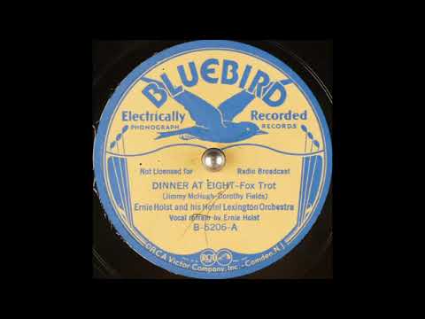 Ernie Holst & his Hotel Lexington Orchestra - Dinner At Eight (1933)