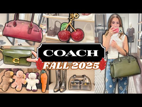EVERYTHING NEW at COACH 🍂 FALL 2025 | SHOP WITH ME VLOG!