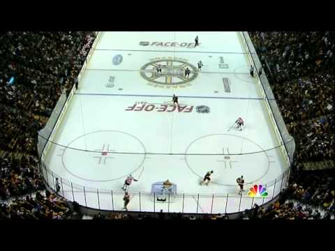 Bruins Vs Flyers 2011 - Marchand 1st goal of the 2011-2012 Season