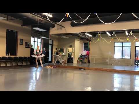 Ella Kolpakova, Age 13, Harlequinade rehearsal