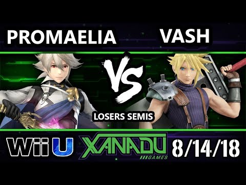 S@X 263 Smash 4 - Vash (Cloud, Ryu) Vs. AF | Promaelia (Corrin) - WiiU Losers Semis