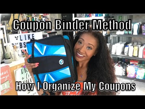 Coupon Organization. How I Organize my Coupon Binder to maximize my coupon deals! Video