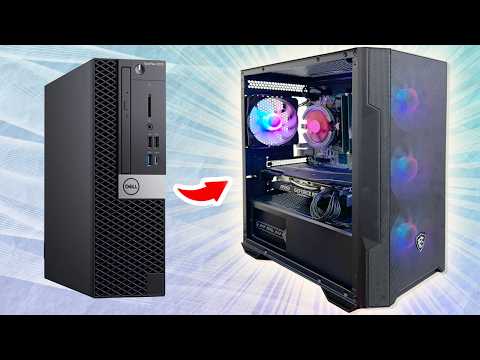 Office PC to Gaming PC - Dell OptiPlex SFF Case Swap
