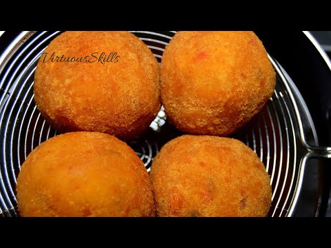 YAM BALLS // YAM BALLS RECIPES //HOW TO MAKE THE BEST YAM BALL✨