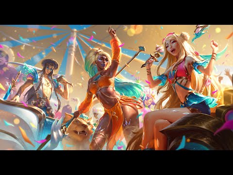Ocean Song Seraphine + Prestige and other skins PBE Preview - League of Legends