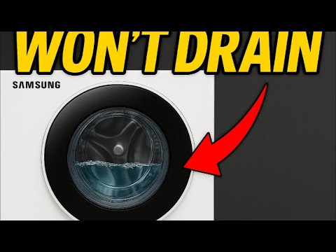 Samsung Washing Machine Won’t Drain? 5 Easy Fixes