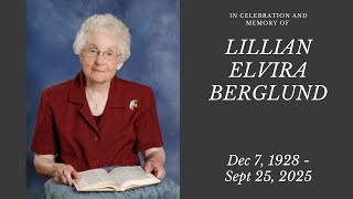 Lillian Berglund's Funeral | October 2, 2025