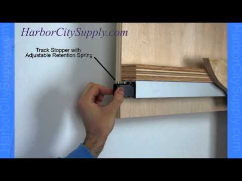 Hawa Junior 160/B Sliding Wood Door Fitting (352 lbs. Max Door Weight)